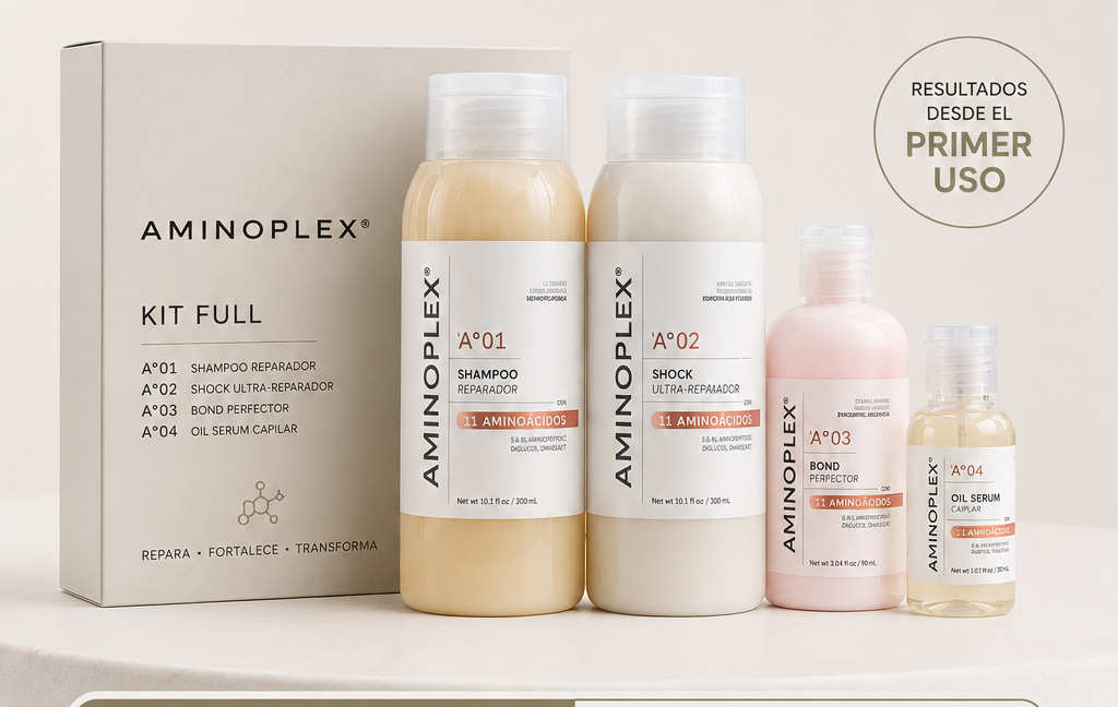 Kit Aminoplex de cuatro productos capilares